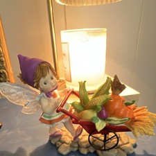My Little Kitchen Fairies by Enesco Bountiful Harvest Fairie Figurine 4010979 picture