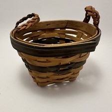 Vtg Longaberger 1999 Collector’s Club Renewal Basket - Signed picture