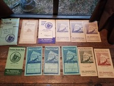 Vintage 1920-1950's Antique PRUDENTIAL INSURANCE Lot  Book Bank Receipt Book picture