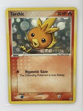 Torchic 69/106 Ex Emerald Stamped Reverse Holo Heavily Played Nintendo 2005 picture