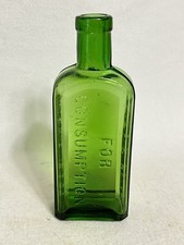 Mixed GREEN PISO'S CURE FOR CONSUMPTION (TUBERCULOSIS) QUACK CURE picture
