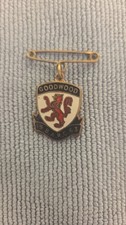 Vintage 1963 BARC British Automobile Racing Club Goodwood Member Lapel Badge picture