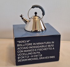 New Vintage Miniatures Alessi 9093M Kettle Bird Design Michael Graves 1985 picture