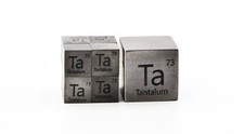 Tantalum Metal 10mm Density Cube 99.95% for Element Collection USA SHIPPING picture
