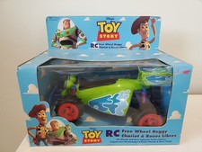1995 Thinkway Toys Disney Toy Story RC Free Wheel Buggy w/ Original Box picture