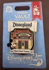 Disneyland Vault Collection - Main Street Cinema Pin Limited Edition 4000 picture