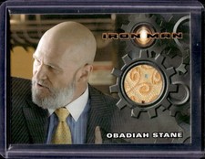Jeff Bridges as Obadiah Stane 2008 Rittenhouse Iron Man #NNO Costume Relic Tie picture