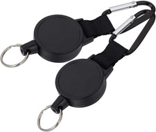 Heavy-Duty Retractable Key Chain Retractable Key with 26 Inches Steel Wire picture