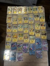 30th Celebration Pokemon TCG En Holo Anniversary LOT OF PIKACHU & EXs 90 cards picture