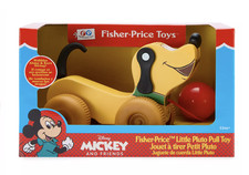 Disney Mickey Mouse and Friends Little Pluto Pull Toy by Fisher Price New picture