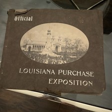 Rare 1904 St. Louis World’s Fair Official Souvenir Book - Louisiana Purchase picture