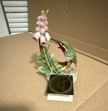 Andrea by Sadek Calliope Hummingbird Bird Porcelain Figurine Statue picture