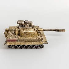 Keiwa Tiger Tank Vintage Table Lighter Japan Military Novelty Parts/Repair picture