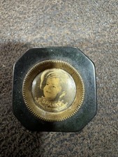 Vintage Green 1930s Little Rascals Character “Spanky” Bakelite Pencil Sharpener picture