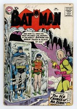 Batman #121 GD- 1.8 1959 1st app. Mr. Freeze picture