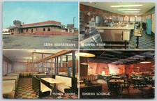 Postcard MA Chelmsford Massachusetts Skips Restaurant Multi View C152 picture