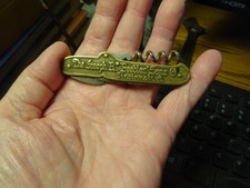 KNIFE CORKSCREW PRE-PRO 1876-1909 THE JOSEPH R. PEEBLES SONS CO. CINCINNATI OHIO picture