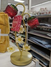Strawberry Shortcake Touch Lamp USB Rechargeable Glass Dimmable Light VIRAL picture