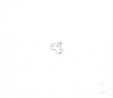 Herge Adventures of Tintin Snowy Cartoon Animation Cell Drawing 1957 to 64 9 picture