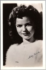 c1930s SHIRLEY TEMPLE Real Photo RPPC Postcard As a Teenager / W.J. GRAY Photo picture