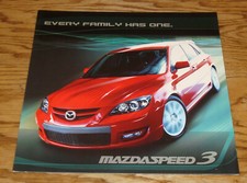 Original 2007 Mazda Mazdaspeed 3 Deluxe Sales Brochure 07 picture