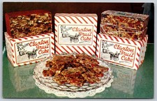 Claxton Fruit Cake Advertising Claxton Georgia Postcard PC247 picture