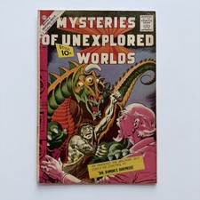 CDC Charlton Silver Age : Mysteries of Unexplored Worlds #25 ~VG / Glossy Cover picture