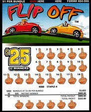  FLIP OFF Single game, Jar Tickets picture