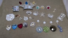 Beautiful assortment of vintage Swarovski Crystal figurines and collector pieces picture