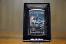 IRON MAIDEN A MATTER OF LIFE AND DEATH TANK ZIPPO LIGHTER MINT IN BOX picture