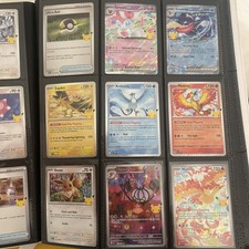 Pokemon TCG - 30th Anniversary Binder Near Complete Master Base Set IRs Pikachus picture