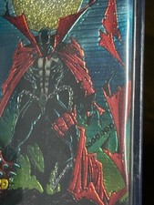 SPAWN - 1997 Wizard Magazine Promo Card,  Chromium, #5 picture