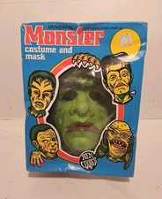 VINTAGE 1973 BEN COOPER FRANKENSTEIN MONSTER UNIVERSAL HALLOWEEN COSTUME W/BOX picture
