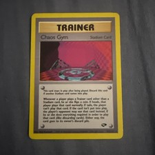 Chaos Gym 102/132 Unlimited Gym Challenge LP Pokémon TCG picture