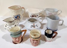 9 Piece Creamer Collection - Some vintage, some antique - LOCAL PICKUP picture