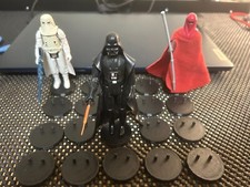 50 Original And RETRO Star Wars action figure stands FREE USPS SHIP picture