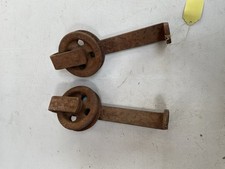 Antique Tram Rail Pulleys  picture
