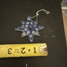 Super Rare Salmon Falls Very Short Run Christmas Ornament 1995 picture