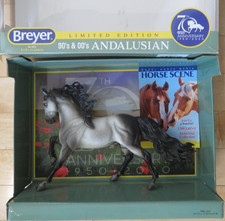 BREYER 70th Anniversary Ltd Edition Andalusian TRBX 1825 Grey Gray 90's and 00's picture