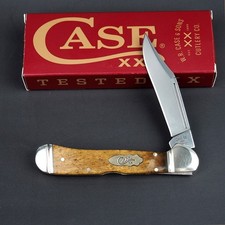 Case XX Smooth Antique Bone Mini CopperLock® Pocket Knife NIB - 58186 picture