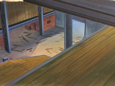 Animation cel BACKGROUND production art cels anime vintage cartoons vintage BG10 picture