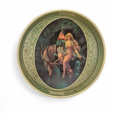 CLYSMIC WATER NYMPH SERVING TRAY BAR KING OF TABLE WATERS BEER ADVERTISING picture