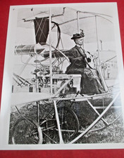Vintage Photo 8x10 EMMA LILIAN TODD First aircraft built by Woman 1910 picture