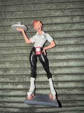 Jimmy Flintstone American Graffiti Classic Carhop Figure 1:18  Waitress Skates picture