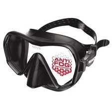 SEAC Pura – Frameless Single-Lens Dive Mask Freediving & Scuba Diving, Black picture