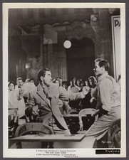 Mel Ferrer Tyrone Power fistfight Sun Also Rises 8x10 photo 1957 picture