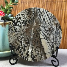99mm Natural Chinese painting stone crystal ornaments for home decoration A6392 picture