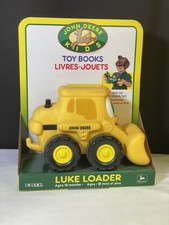 John Deere Ertl Tractor LUKE LOADER Book Toy Farm Education 1998 picture