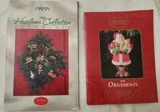Carlton Cards 1998 & 1996 Heirloom Collection Ornament Catalogs picture