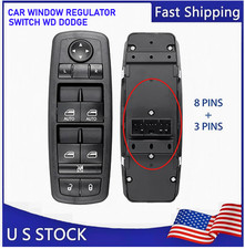Power Window Master Switch for 2011–2019 Dodge Charger Driver Side Control picture